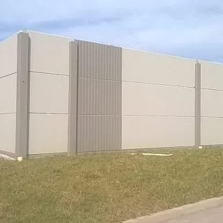 Muro em placas